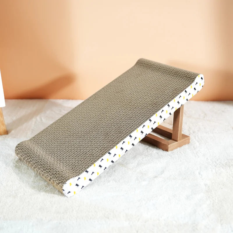 Planche en Carton à Gratter pour Chat – Carton Épais & Durable