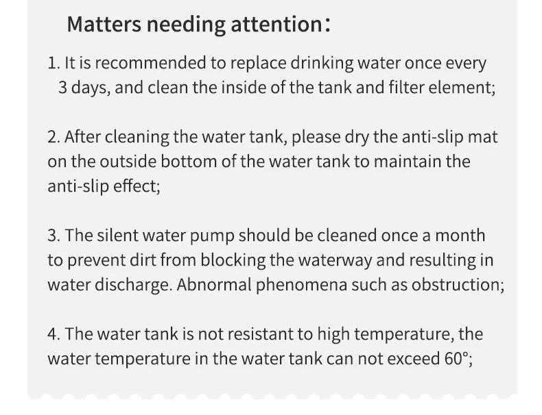 Fontaine à Eau pour Chat 3L – Filtration Automatique & Silencieuse