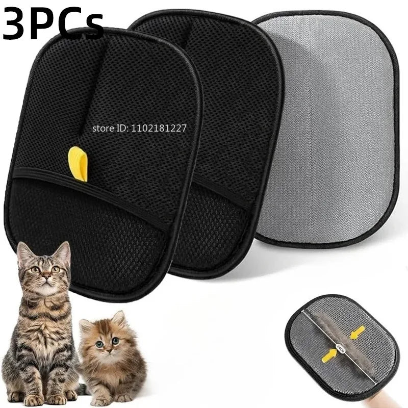 Brosse Gant d'Épilation pour Chat – Élimine les Poils en Douceur