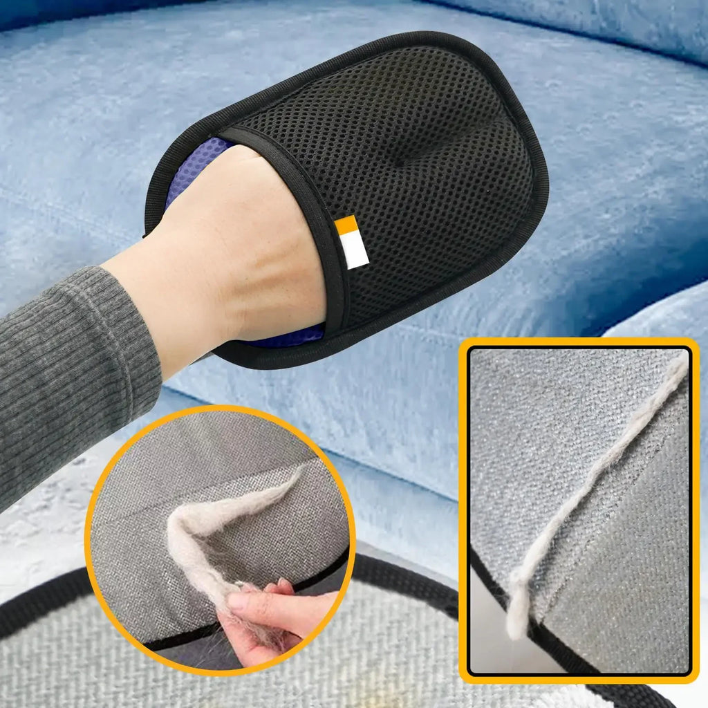 Brosse Gant d'Épilation pour Chat – Élimine les Poils en Douceur