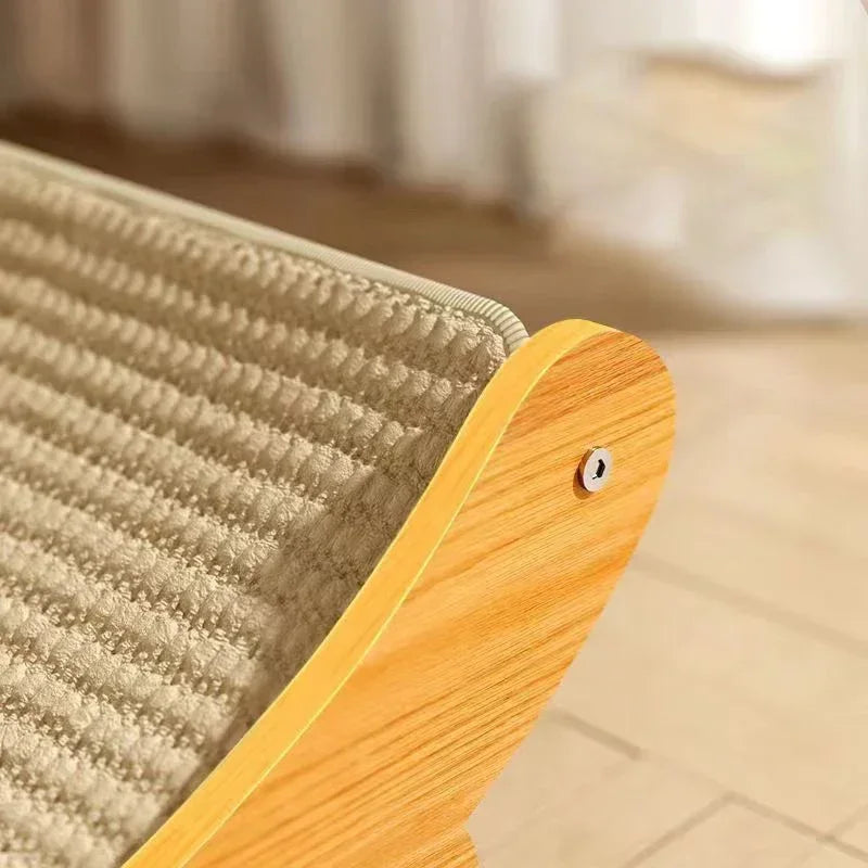 Griffoir en Sisal & Bois pour Chat – Design Naturel & Stable