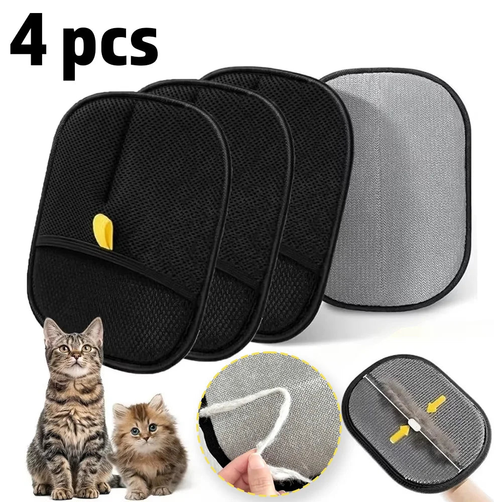Brosse Gant d'Épilation pour Chat – Élimine les Poils en Douceur