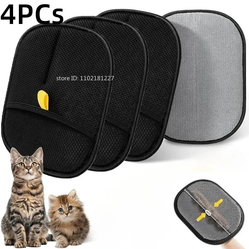 Brosse Gant d'Épilation pour Chat – Élimine les Poils en Douceur