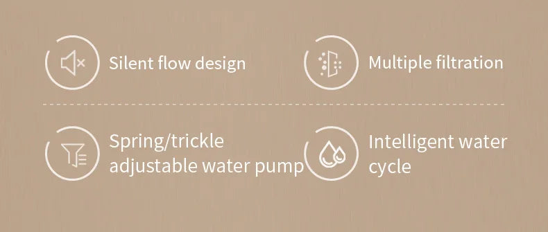 Fontaine à Eau pour Chat 3L – Filtration Automatique & Silencieuse