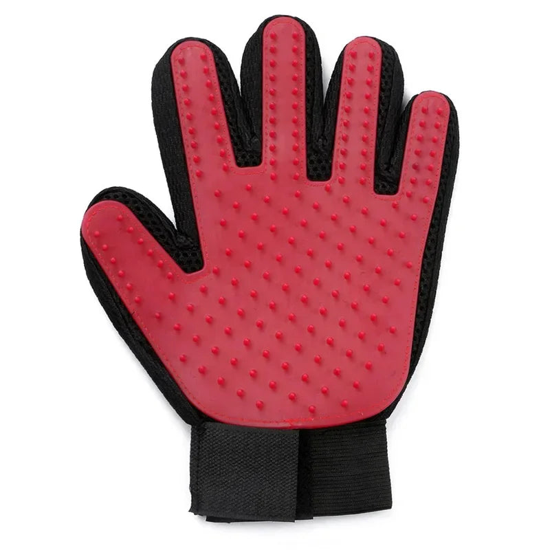 Gant de Toilettage en Silicone – Massage et Brossage 2 en 1 (Chat & Chien)