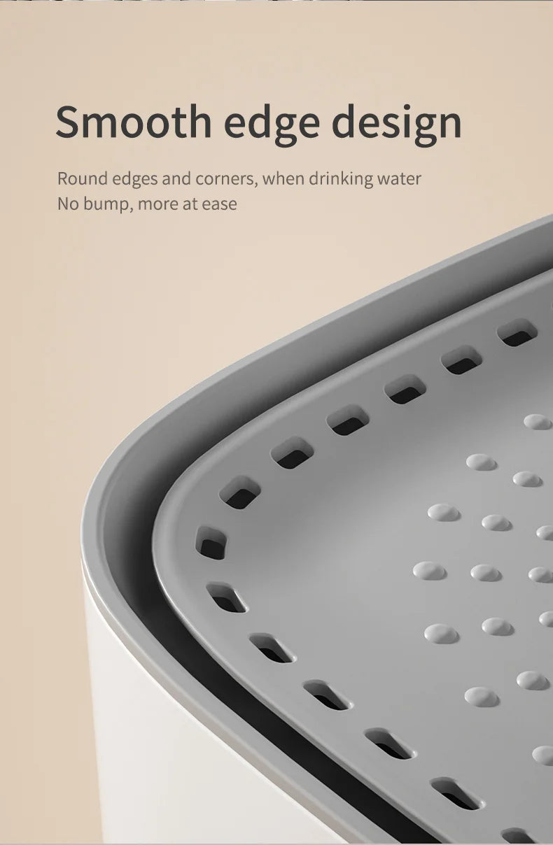 Fontaine à Eau pour Chat 3L – Filtration Automatique & Silencieuse