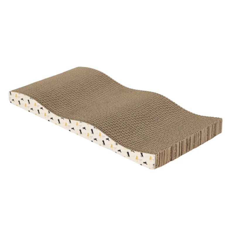 Planche en Carton à Gratter pour Chat – Carton Épais & Durable