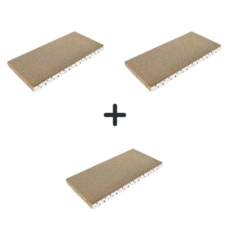 Planche en Carton à Gratter pour Chat – Carton Épais & Durable