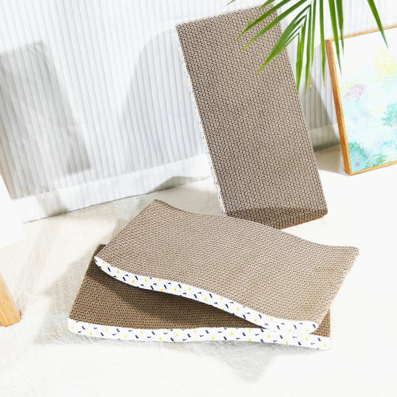 Planche en Carton à Gratter pour Chat – Carton Épais & Durable