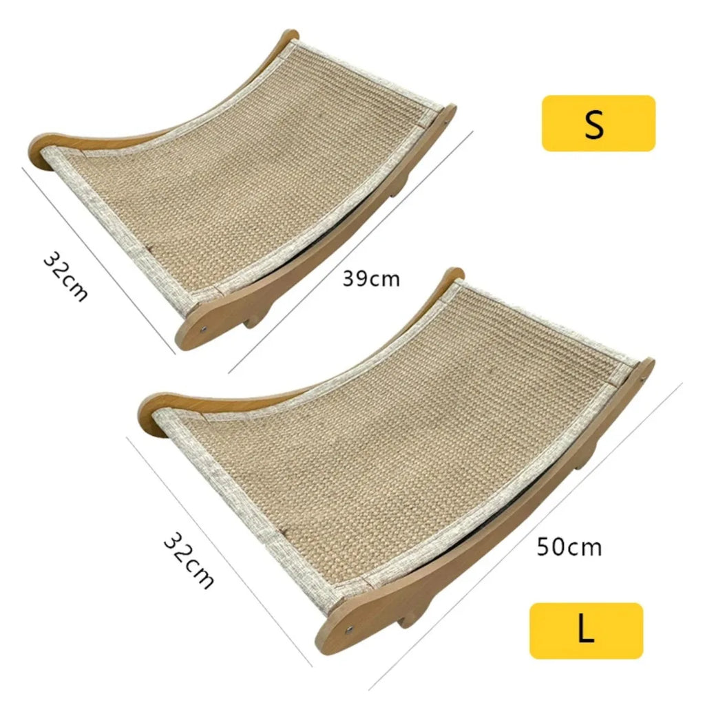 Griffoir en Sisal & Bois pour Chat – Design Naturel & Stable