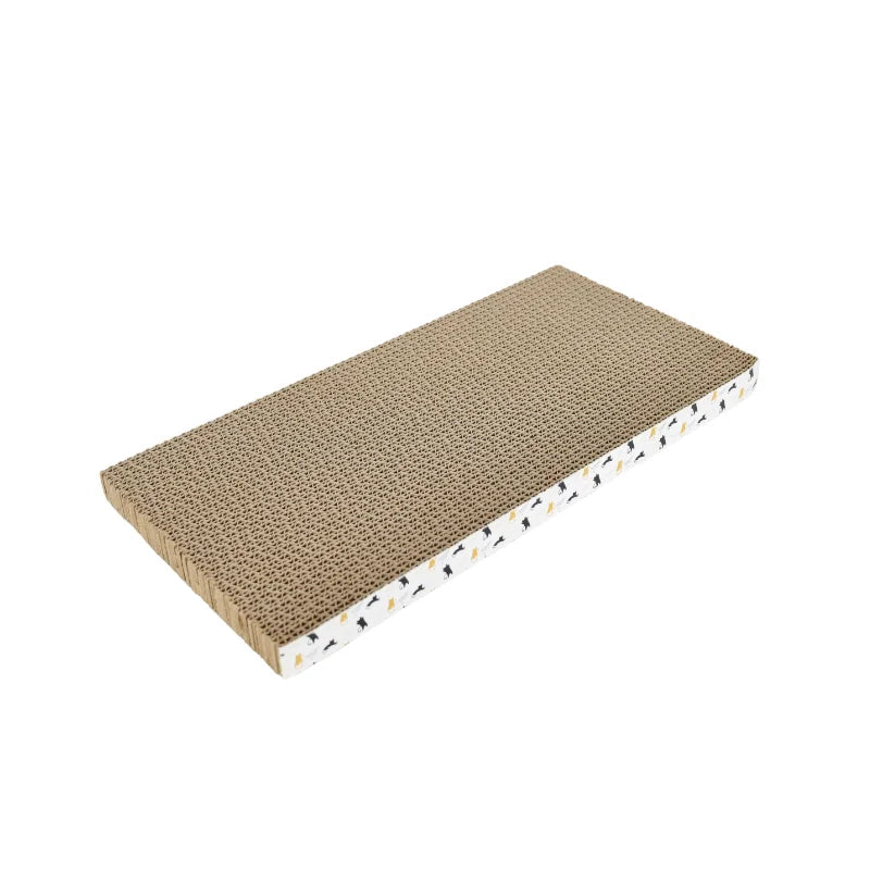 Planche en Carton à Gratter pour Chat – Carton Épais & Durable