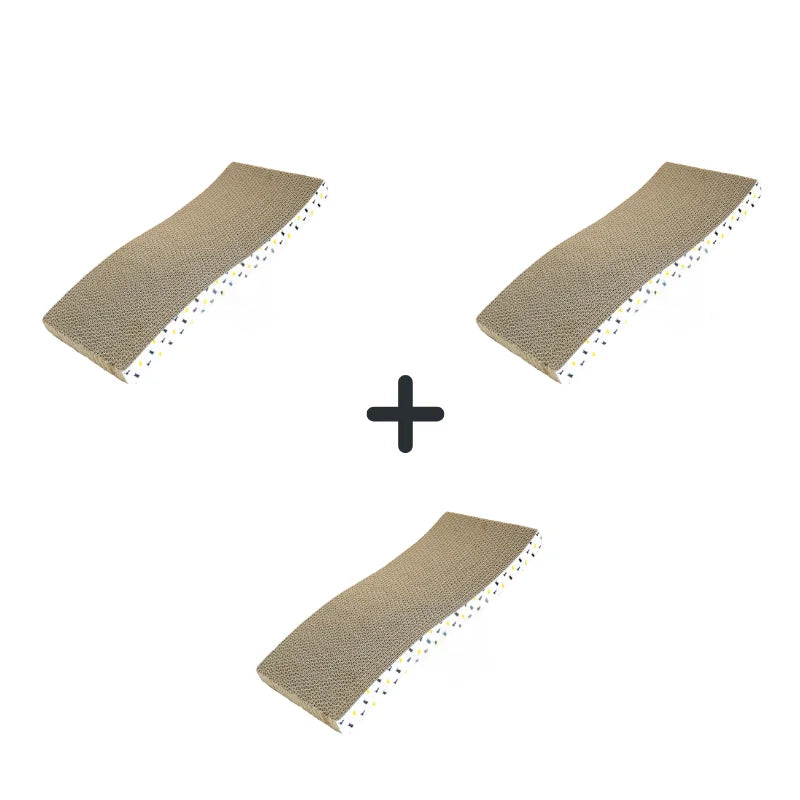 Planche en Carton à Gratter pour Chat – Carton Épais & Durable