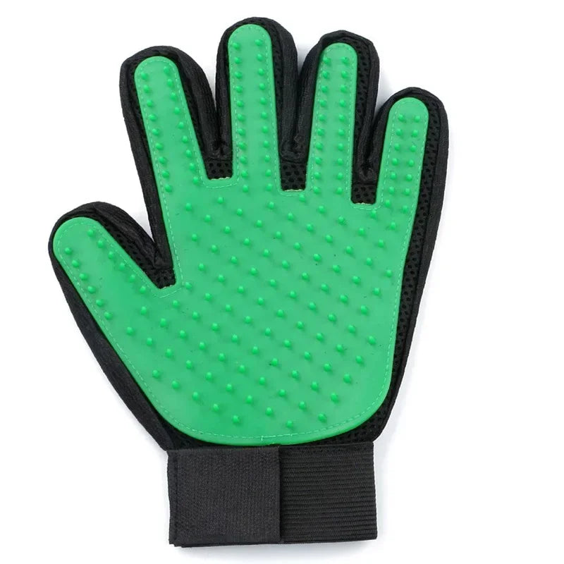 Gant de Toilettage en Silicone – Massage et Brossage 2 en 1 (Chat & Chien)