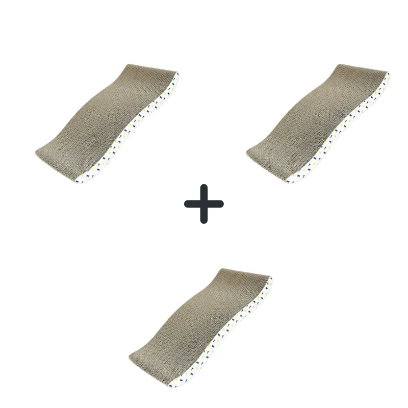 Planche en Carton à Gratter pour Chat – Carton Épais & Durable