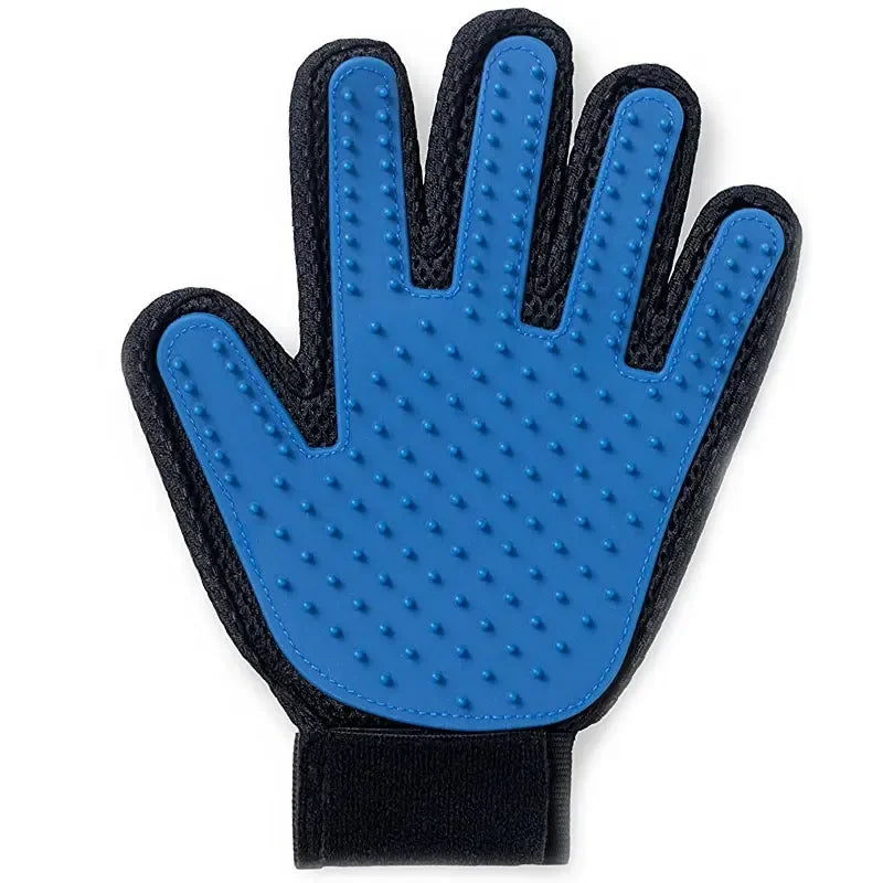 Gant de Toilettage en Silicone – Massage et Brossage 2 en 1 (Chat & Chien)