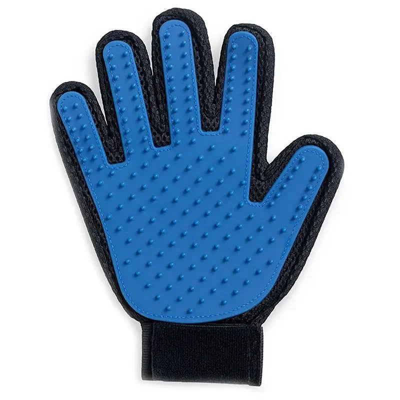 Gant de Toilettage en Silicone – Massage et Brossage 2 en 1 (Chat & Chien)