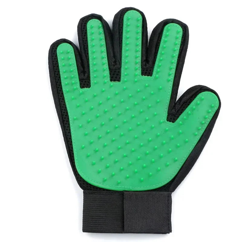 Gant de Toilettage en Silicone – Massage et Brossage 2 en 1 (Chat & Chien)