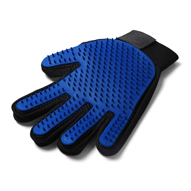 Gant de Toilettage en Silicone – Massage et Brossage 2 en 1 (Chat & Chien)