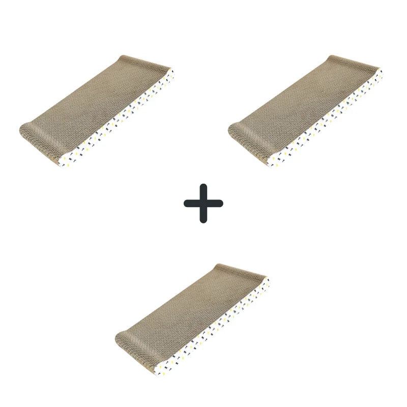 Planche en Carton à Gratter pour Chat – Carton Épais & Durable