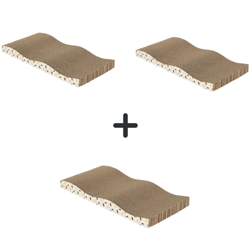 Planche en Carton à Gratter pour Chat – Carton Épais & Durable