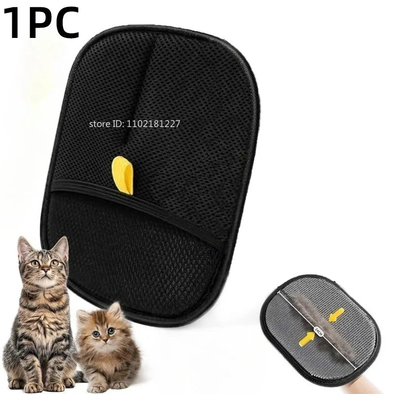Brosse Gant d'Épilation pour Chat – Élimine les Poils en Douceur